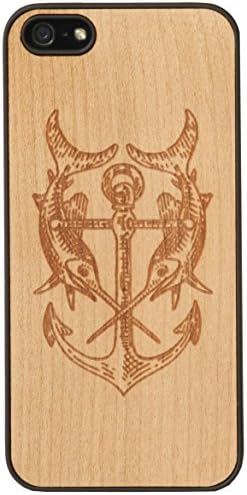 Case of the Geese With Iphone 6 Back in Vero Cherry Wood, Wooden model Even so, Clear with Veins