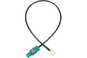 GREACESRIO Fakra Z Stecker auf SMA Stecker Auto Antenne Verlängerungskabel 30cm für Autoradio Android Head Unit GPS Navigation FM Radio Sirius XM Satellitenradio GPS Tracker Modem 4G LTE TEL Telematik