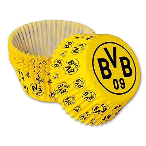 Preisvergleich Produktbild 10er Set MUFFINBACKFORM BACKFORM BORUSSIA DORTMUND BVB