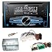 Produktbild Komplett-Set Volvo S40 V40 850 JVC KW-R520 2-DIN Autoradio mit CD USB MP3 AUX