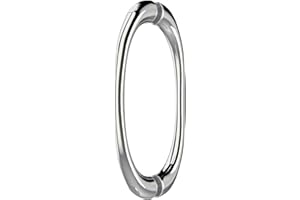 AQUALAVOS Duschtür Griff beidseitig 145mm Zinklegierung Verchromt