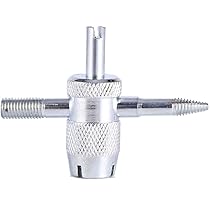 Kit De Dépose De Valve De Pneu 33 Pièces – 20 Obus De Valve, Extracteurs, Outils Et Capuchons – Pour Entretien Et Réparation Voiture
