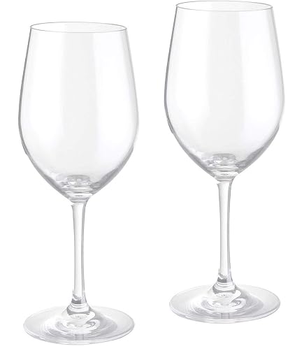 BRUNNER 0830213N.C71 Verres à Vin Rouge Et Blanc Collection Réserve - 2 Pièces 58 Cl En Tritan Incassable