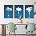 Produktbild qiumeixia1 Home Decor Modern Creative Personality Sofa Background Wall Painting Simple Canvas printings Bedroom Cloud Abstract 50 * 70cm No Frame