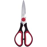 JATA HOGAR AC36 Multi-Purpose Kitchen Scissors, Nutcracker, Bottle Opener, Fish Scaler and Cutting, Detachable for Easy Clean