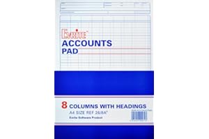 EVRITE 268A A4 8 Column Analysis X10 Pads