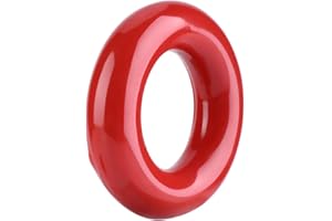 Dwawoo Golf Swing Gewicht Ring, Golf Gegengewicht Swing Ring Golf Clubs Training Ring Golf Zubehör(Rot) Golfsachen