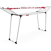 Vileda Infinity Flex 2 metre'ye kadar uzatılabilir, 30 metre kurutma alana sahip &ccedil;amaşır kurutmalığı