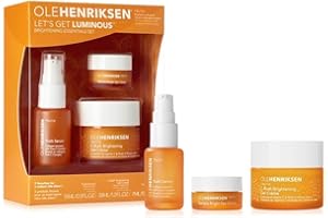 OLE HENRIKSEN Let's Get Luminous - Brightening Vitamin C Essentials-Truth Serum 15 ml, Brightening Gel Cream 30 ml, Banana Bright Eye Cream 7 ml