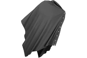 TOYANDONA Couverture d'allaitement Cape Allaitement Couvertures D’allaitemen Allaiter Écharpe d’Allaitement Serviette d'allaitement Enveloppement d'allaitement Bavoirs d'alimentation(Gris Foncé)