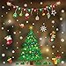 Produktbild HAPPYLR Weihnachtsschmuck Szene Layout Schaufenster Glasaufkleber Türaufkleber Fensteraufkleber Weihnachtsbaum Alte Fensteraufkleber, C64