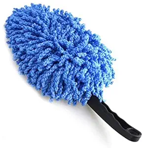 HRIDAANs Super Soft Microfiber Car Dash Duster Brush for Car Cleaning Home Kitchen Computer Cleaning Brush Dusting Tool (Pack of 1) (Small Duster)