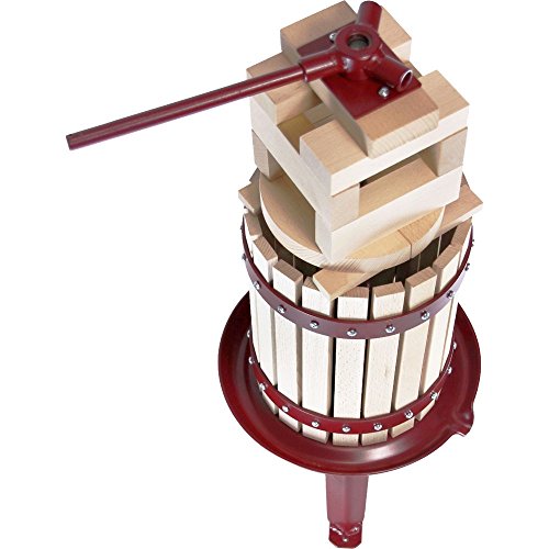 Weinpresse Beerenpresse Obstpresse 6 Liter - 8