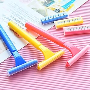 CHIC*MALL Women's Razor with 2 Blades (Random Color) - Image 2