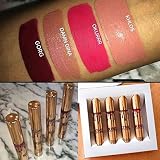 Stayeal 4 Farben Lipgloss Set Lippenstift Matt Liquid Make Up Lippen - 5