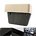 Produktbild JohnJohnsen Leder Autositz Spalt Aufbewahrungsbox Sitzabstand Organisation Box Sitzabstand Füllstoff Fahrzeug Sitz Veranstalter Für Tasse Telefonkarte (beige)