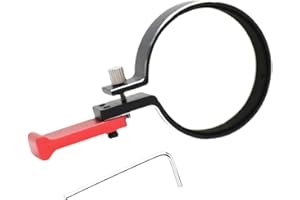 KEEDA Pilot zdalnego sterowania RC, nadajnik wyzwalacz kierownicy, adapter obsługi jedną ręką do 1/10 RC Car pilot zdalnego sterowania TQI TRX4 TRX6 Slash Summit (czerwony)