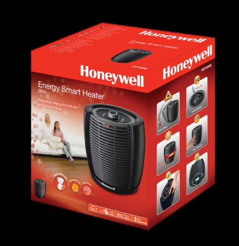 Honeywell HZ7200E2 Schnellheizlüfter – Energie-Effizient, anthrazitgrau - 2
