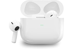 XCLEAR Cuffie Bluetooth,Air Buds Pods Auricolari Bluetooth 5.3 Wireless con Microfono,Cuffiette Senza Fili con Controllo Touch,IPX7 Impermeabili,30 Ore di Riproduzione,per Air pods/iOS/Samsung/Android