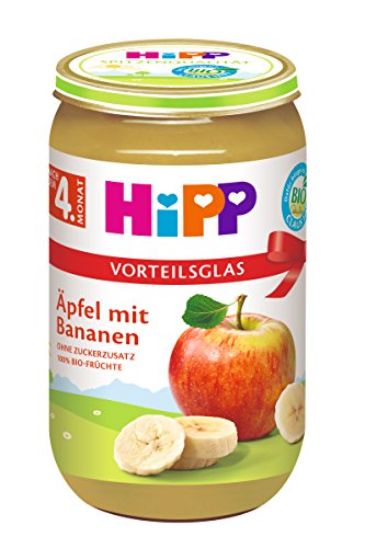 Preisvergleich Produktbild HiPP Früchte Äpfel mit Bananen, 6er Pack (6 x 250 g)