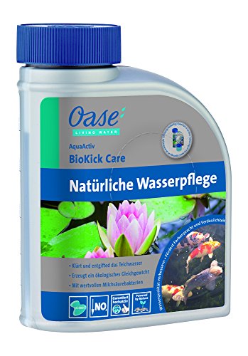 OASE Wasseraufbereiter AquaActiv BioKick Care 500 ml, silber