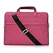 Price comparison product image 13-13.3 Inch MacBook Air Laptop Shoulder Bag,Miya Portable Laptop Shoulder Messenger Bag Polyester Fabric Sleeve Briefcase for 13-13.3 Inch Laptop, Notebook, MacBook Air/Pro,Hop Pink