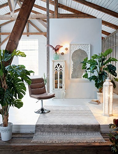 miaVILLA Wandspiegel Fenja – Spiegel Orientalisch – Weiß – ca. 73 x 130 cm - 3