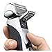 Braun Series 7 7898cc Men's Electric Foil Shaver, Wet and Dry with Clean and Charge Station, Rechargeable and Cordless Razor