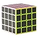 Produktbild Twister.CK 4x4x4-Geschwindigkeits-Würfel mit Carbon-Faser-Aufkleber, Smooth Magic Cube Puzzle in der klaren Farben Denksportaufgaben für Cube-Enthusiasten, Kinder Geschenk für Intelligence Development