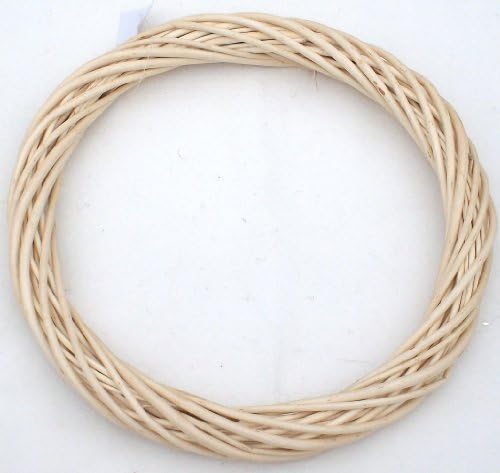 Light Wicker / Willow Wreath Ring- 6" (20cm).Pack of 12