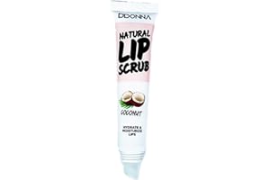 Mercury Snc Scrub Labbra al COCCO 15ml in Tubetto - Lip Scrub alla Frutta - Scrub Labbra esfoliante Delicato