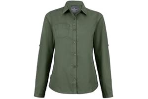 Craghoppers Women's Expert Womens Kiwi Long Sleeved Shirt Button Down Shirt (pack of 1)