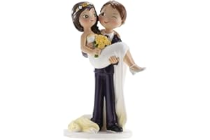 Dekora - Decoracion Boda | Figuras Novios para Tarta de Boda - Guiño