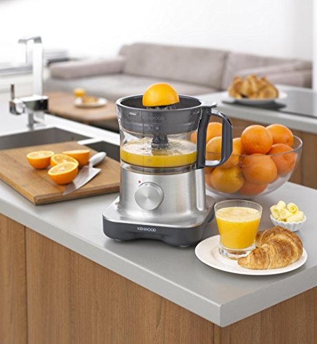 Kenwood Multipro Compact FPM260 Kompakt-Küchenmaschine, 750 W, 2,1 l Arbeitsbehälter, 1,2 l Glas-Mixaufsatz - 6