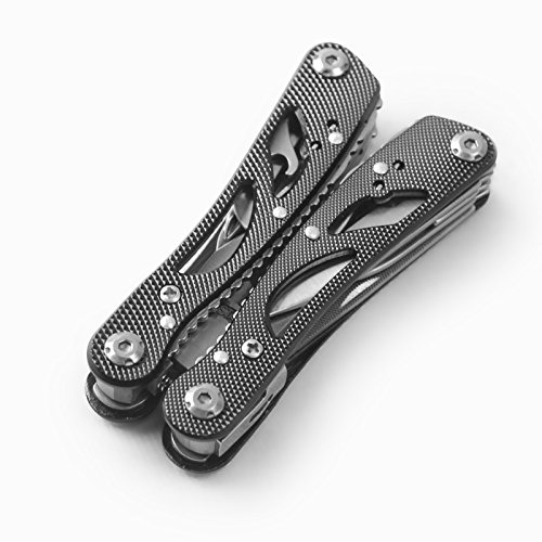 Becko schwarz 24-in-1 multifunktionale,zusammenklappbare und tragbare Kneifzange / Kombizange / gleitschutze elektrischen Werkzeug / Multifunktionswerkzeug Outdoor &Camping Zangen-Set - 5