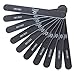 MAKARTT® 10pcs/ pack Professional Nail Files Washable Double Sided Emery Board 100/180, 120/240, 180/240 Grit Nail Buffering Files (100/180 Grit)