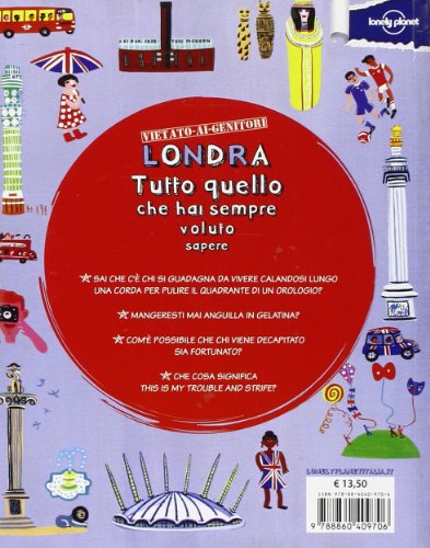 Book's Cover of Londra- Not for Parents