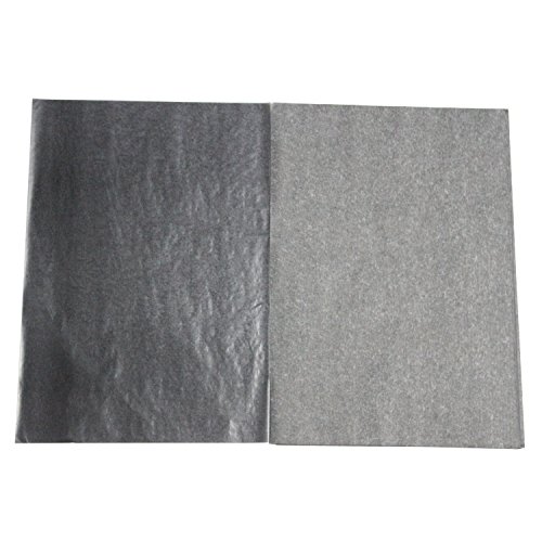 LJY 50 Blatt Carbon Transfer Papier Tracing Papier für Holz, Papier, Leinwand (23cm x 33cm) - 2