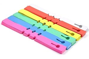 WARMHAND Gfdg Etichette per Alberi in Plastica,240 Pezzi Etichette da Giardino,Etichette da Giardinaggio Impermeabili,Marcatori per Piante,Colorate Plastica Pianta Albero Tag,per Albero,Erba,Seme (6 Colori)