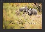 Das Weiße Nashorn (Tischkalender 2016 DIN A5 quer): Das Breitmaulnashorn, auch Weißes Nashorn genannt, ist eines unserer größten Landsäugetiere und ... (Monatskalender, 14 Seiten ) (CALVENDO Tiere) by 