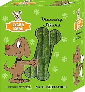 Excite Bites Natural Flavor Munchy Sticks - 450 g Dog Chew Sticks
