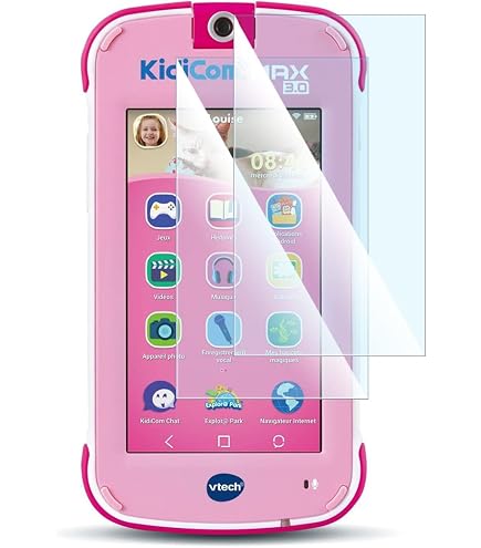 Étui VTech KidiCom 3.0 Rose – Protection Chocs Et Rayures Pour KidiCom Max Et Advance 3.0 (Version FR)