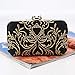 Produktbild LUSESKY Neue Printed Gold Stickerei Abendtasche Vintage Kette Schulter Umhängetasche Clutch Lady Party Dinner Hochzeit Handtaschen