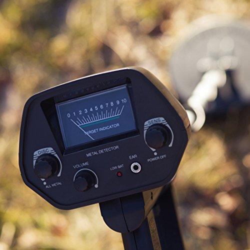 Metallsuchgerät, Metalldetektor, Tiefensonde mit Teleskopstange, Suchtiefe bis zu 2 Meter - 6