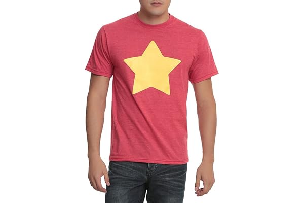 Holteez Steven Universe Gold Star T-shirt – barn & vuxna storlek t-shirts
