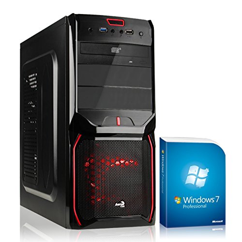 Silent Gaming & Multimedia-PC AGANDO agua 7700a10 | AMD A10-7700K Kaveri 4x 3.4GHz | 8GB RAM | AMD Radeon R7 2GB | 500GB HDD | DVD-RW | Gigabit-LAN | 7.1 Sound | Win7Pro | 36 Monate Garantie