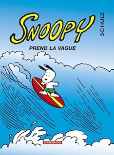 jaquette livre Snoopy prend la vague, tome 34