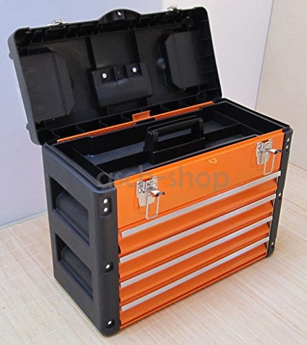 METALL Werkzeugkiste mit 8 Funktionen 3061BB von AS-S - 2