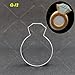 Produktbild Generic Hot DIY Hochzeit Diamant Ring Ausstecher, Ausstechformen Metall, Kekse, Kuchen Form Metall Küche Zubehör