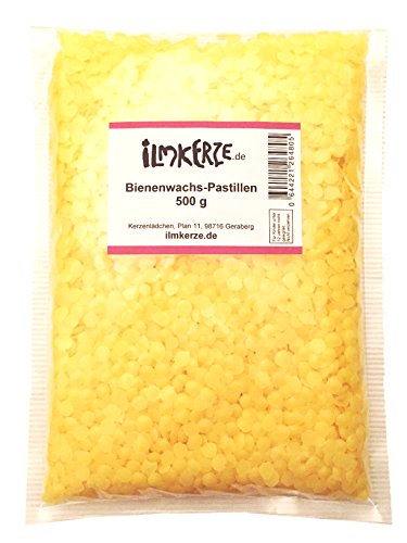 Bienenwachs Pastillen, Kerze, 500 g